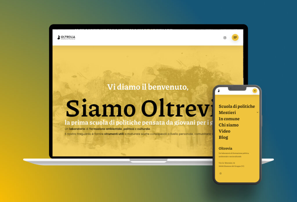 Oltrevia Website